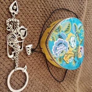 Brighton Gift Set Heart Necklace and Keychain